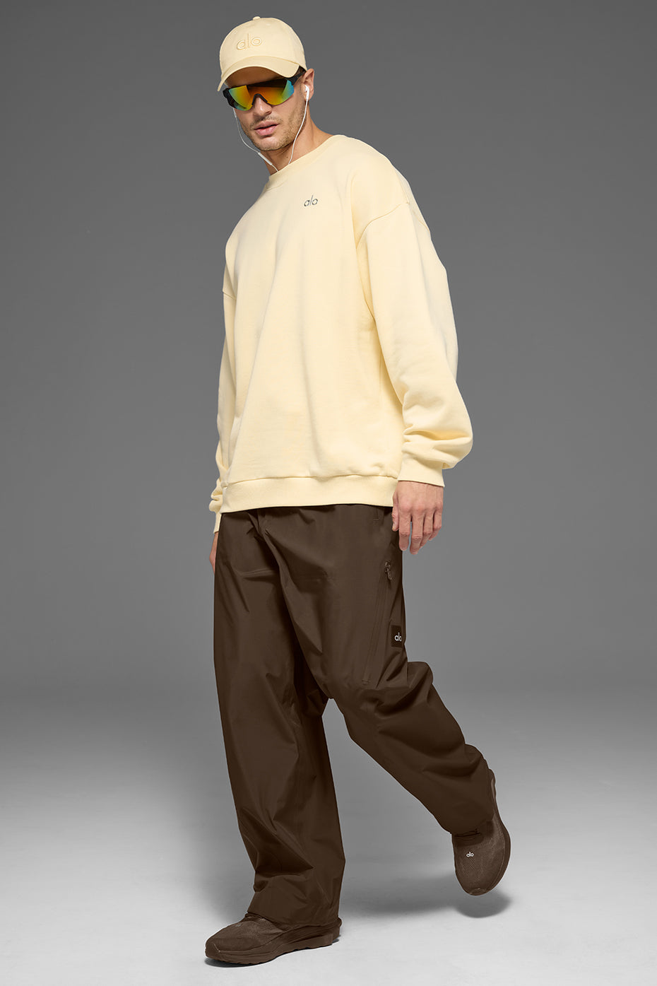 Accolade Crew Neck Pullover - Candlelight Yellow